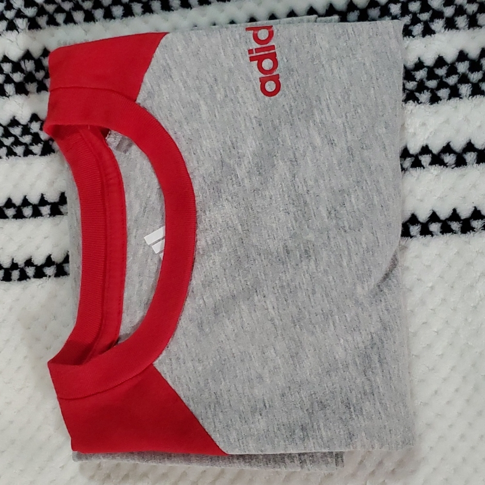 Raglan baseball shirt Adidas - Picture 2 of 3